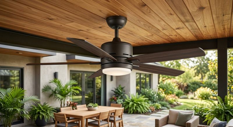 Porch Fan Installation in Littleton, CO