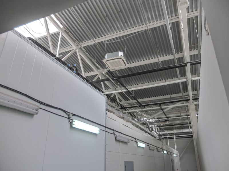 Warehouse Exhaust Fan Installation